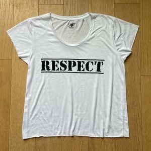 RESPECT T’Shirt NWOT